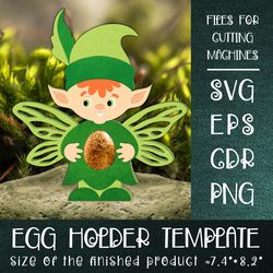 Forest Elf | Easter Egg Holder Template