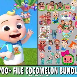 700 cocomelon bundle svg , cricut , digital downdload