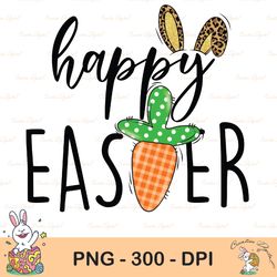 happy easter bunny carrot sublimation
