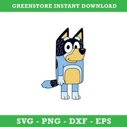 bluey bandit dad svg, blue, bluey, bluey svg, blue dog, bluey family, instant download, gr44