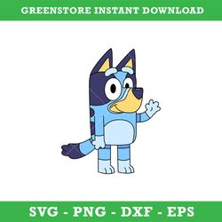 Bluey Dog Svg, Blue, Bluey, Bluey Svg, Blue Dog, Bluey Family, Instant Download, GR48