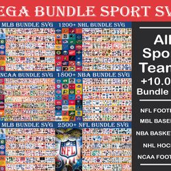 all sport bundle svg , cricut , digital downdload