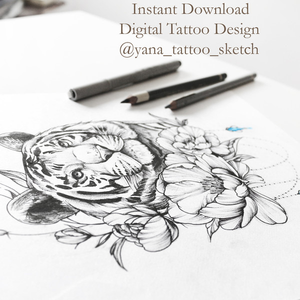 tiger-tattoo-design-for-females-tiger-tattoo-sketch-tiger-and-flower-tattoo-design-6.jpg