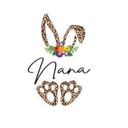 nana rabbit easter svg, bunny svg, easter rabbit svg, rabbit svg, easter bunny svg file cut digital download
