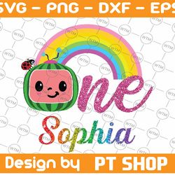 personalized cocomelon 1st birthday png, cocomelon 1st png, watermelon, cocomelon family birthday png, cocomelon only pn