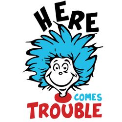 Here Comes Trouble SVG Little Miss Thing SVG Cutting Files Design