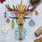 Christmas Deer cross stitch pattern-4