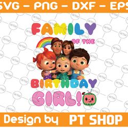 cocomelon mommy of birthday girl, cocomelon family birthday png for sublimation, cocomelon birthday png, watermelon birt