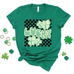 Lucky Shamrock Shirt, Shamrock Shirt, Lucky Shirt, St Patricks Day Shirt, Patricks Day Shirt, St Patricks Shirt - T98