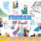 Disney Frozen Bundle Svg, Frozen Svg, Elsa Svg, Anna Svg, Olaf Svg, Princess Clipart, Digital Download File.jpg