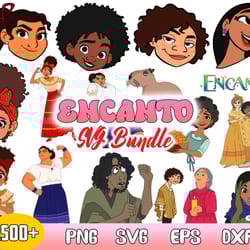 encanto bundle svg, disney encanto svg, encanto clipart, encanto cricut, instant download