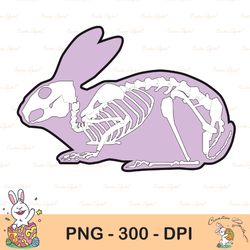 skeleton bunny easter clipart png, creepy cute easter clipart bundle, spooky easter pastel goth clipart set,sublimation