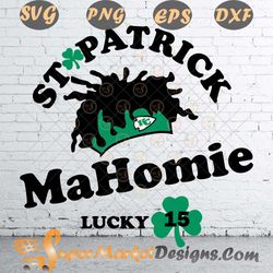 St Patrick Mahomie 15 lucky Irish Shamrock Svg PNG Dxf EPs
