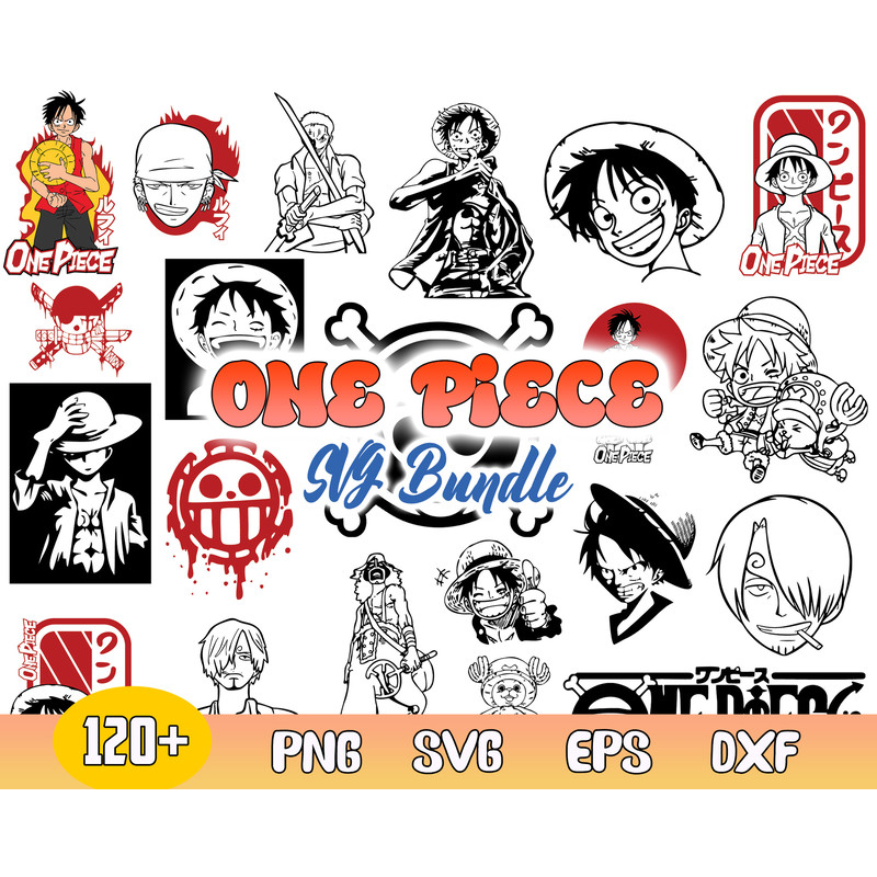 Once Piece Bundle Svg, Once Piece Manga Svg, Once Piece Anime Svg, One Piece Characters, Japanese Svg.jpg