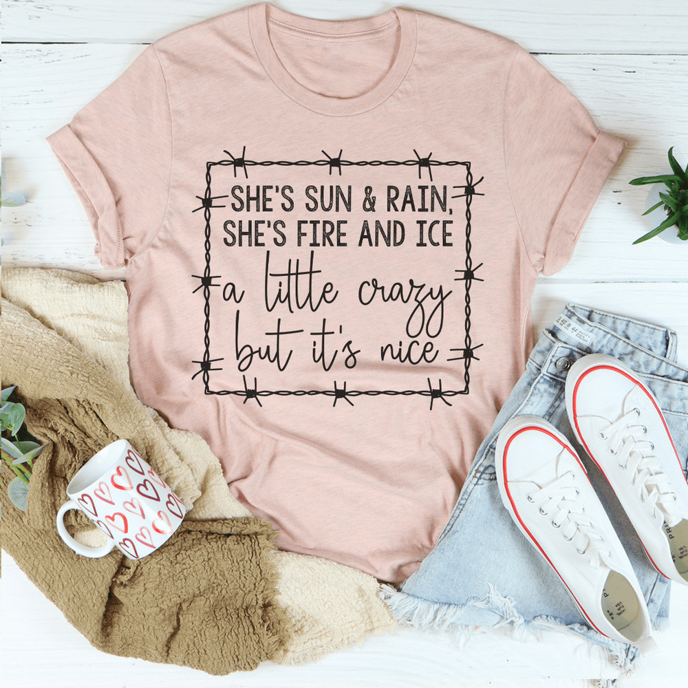 She's Fire & Ice Tee