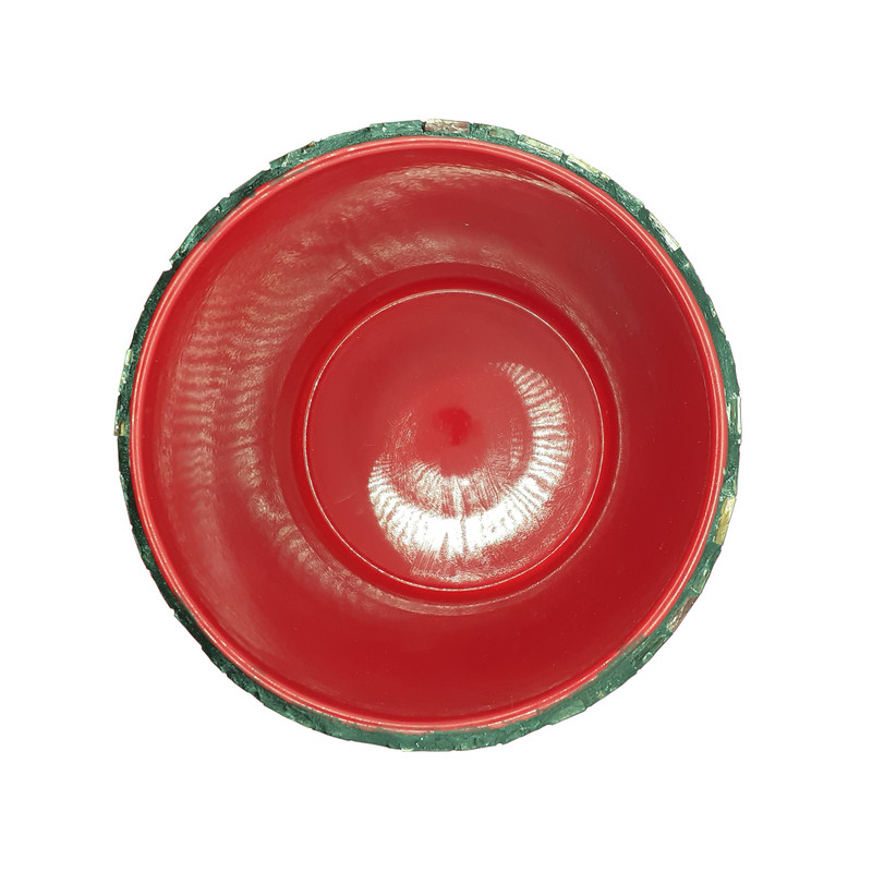 Stained Glass Mosaic Flowerpot Stained Glass Rose Flower Stained Glass Vase Rose Flower Mosaic Vase Garden Decor 6