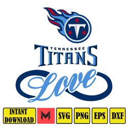 Titans love svg, Tennessee Titans Svg Bundle, Tennessee Titans Logo Svg, NFL Svg, Football Svg Bundle, Football Fan Svg