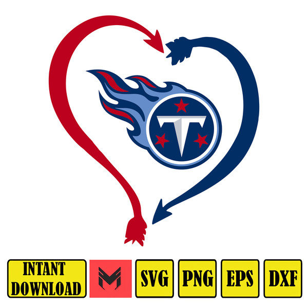 42 Bundle Tennessee Titans, Tennessee Titans Nfl, Bundle sport Digital Cut Files .jpg