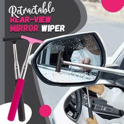 car rearview mirror wiper retractable portable rainy cleaning supplies rearview mirror water remover glass rain cleaning