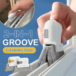 window groove cleaning tool creative window groove cleaning cloth window cleaning brush windows slot cleaner brush
