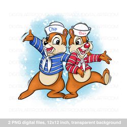 Cruise Line Chip and Dale Png files