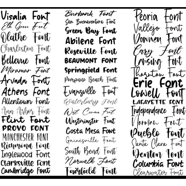 350 FONTS BUNDLE, Font SVG, Cursive Fonts Svg, Fonts For Cri - Inspire ...