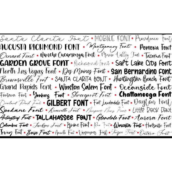 350 FONTS BUNDLE, Font SVG, Cursive Fonts Svg, Fonts For Cri - Inspire ...