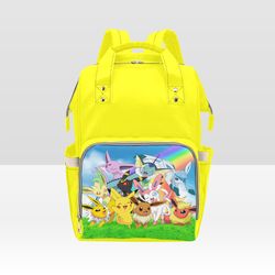 Pokemon Pikachu Diaper Bag Backpack