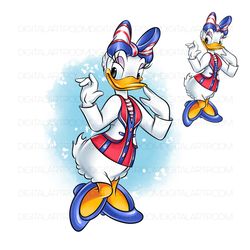 Cruise Line Daisy Duck Png sublimation design