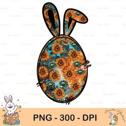 western egg easter sublimation png, happy easter png, digital download, easter png, cowhide easter png, bunny png