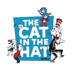 The Cat In The Hat SVG Read Across America SVG Cricut For Files