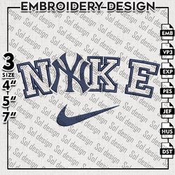 New York Yankees Embroidery Designs, MLB Embroidery Files, MLB Yankees, Machine Embroidery Pattern, Digital Download