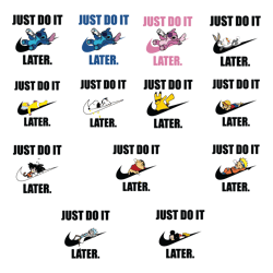 just do it latter logo svg bundle, brand logo svg, fashion brand svg, nike bundle svg, nike logo svg, nike vector, just