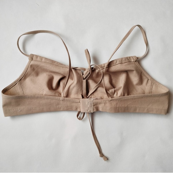 Lace up bra pattern, Custom bra pattern, Linen bra pattern - Inspire Uplift
