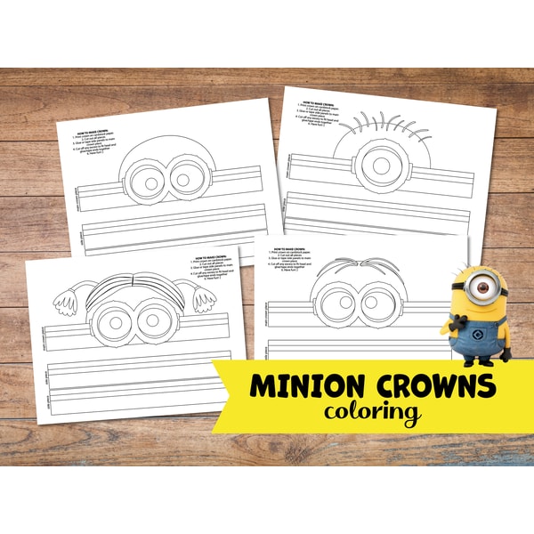 Minion Printables Mask