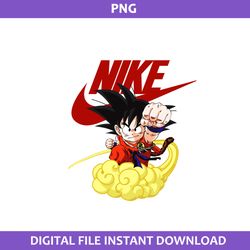 Goku Nike Png, Anime Nike Png, Nike Logo Png, Son Goku Png, Drangon Ball Png Digital File