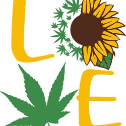 sunflower weed svg, cannabis svg, stoner svg, marijuana svg, weed smokings svg file cut digital download