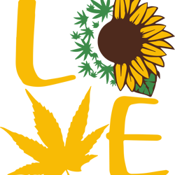 sunflower weed svg, cannabis svg, stoner svg, marijuana svg, weed smokings svg file cut digital download