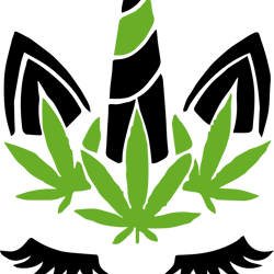 unicorn weed svg, cannabis svg, stoner svg, marijuana svg, weed smokings svg file cut digital download