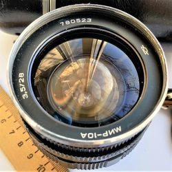 Rare MIR 10A 28mm f/3.5 wide angle lens M42 mount. Made in USSR. Early.