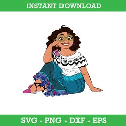 Mirabel Encanto Svg, Mirabel Madrigal Svg, Encanto Svg, Disney Svg, Png, Dxf Eps, Instant Download