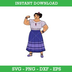 Luisa Svg, Luisa Encanto Svg, Encanto Svg, Disney Svg, Png, Dxf Eps, Instant Download