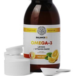 Liquid Fish Oil Salmon Omega 3/Omega 3 dietary supplement/100 ml PUFA 300 mg per serving/with vitamin D3 South America