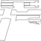 1911 Rock Island Armory Pistol BLANK Ai, Vector, SVG, DXF, PNG, Digital.jpg