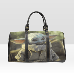 Baby Yoda Mandalorian Travel Bag, Duffel Bag