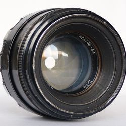Helios-44 2/58 USSR black lens for SLR M39 mount BelOMO Zenit 8 blades