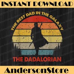 the dadalorian father's day funny best dad daddy father's day happy father's day png sublimation