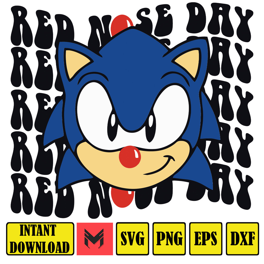 Sonic Red Nose Day SVG.jpg