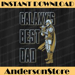star wars: the mandalorian & grogu father's day galaxy dad best dad daddy father's day happy father's day png