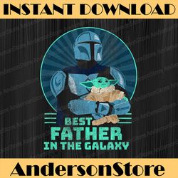 star wars: the mandalorian & grogu best father's day best dad daddy father's day happy father's day png sublimation
